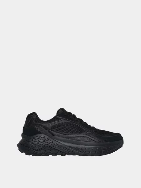 Кросівки Skechers текстиль/шкіра/штучна шкіра чорний