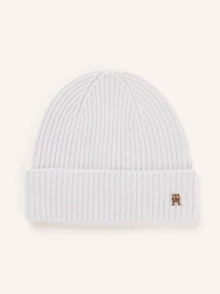 Tommy Hilfiger czapka kaszmirowa szary