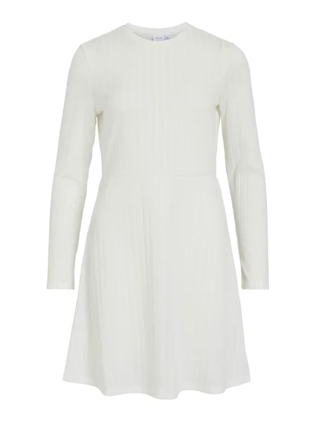 VILA Obleka VISEWI ecru