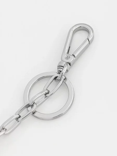 Obesek za ključe Diesel CHARMS CAGE-D LAYER črna