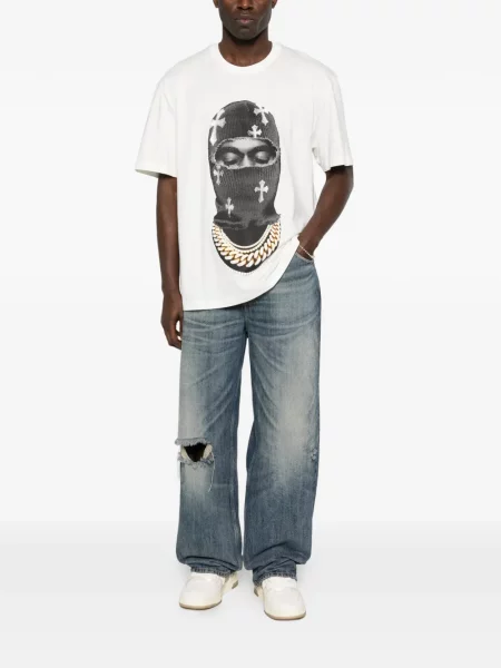 Tricou Ih Nom Uh Nit cu imagine alb