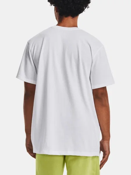 Olcsóbban. Férfi Under Armour Logo Emb Heavyweight póló fehér/fekete. Méret: L fehér
