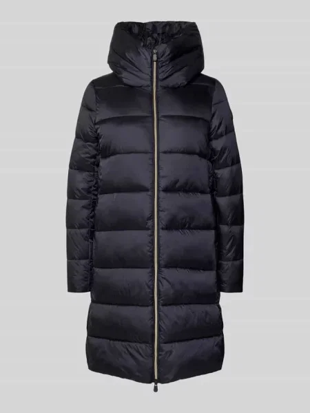 Płaszcz pikowany ze stójką model ‘LYSA’ Save The Duck czarny