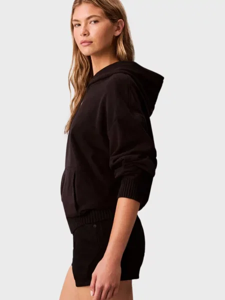 Толстовка Calvin Klein Jeans чорна