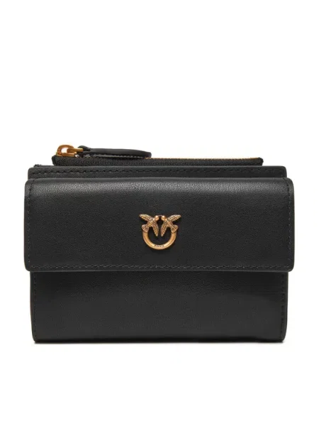 PINKO Портфейл Compact Wallet . AI PCPL черен
