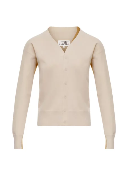 Cardigan Mm6 Maison Margiela cu decolteu în V