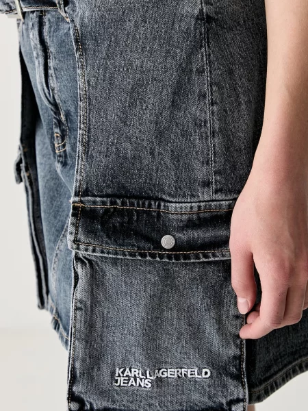 Karl Lagerfeld Jeans спідниця джинсова