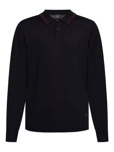 Polo Ps Paul Smith de lână albastru
