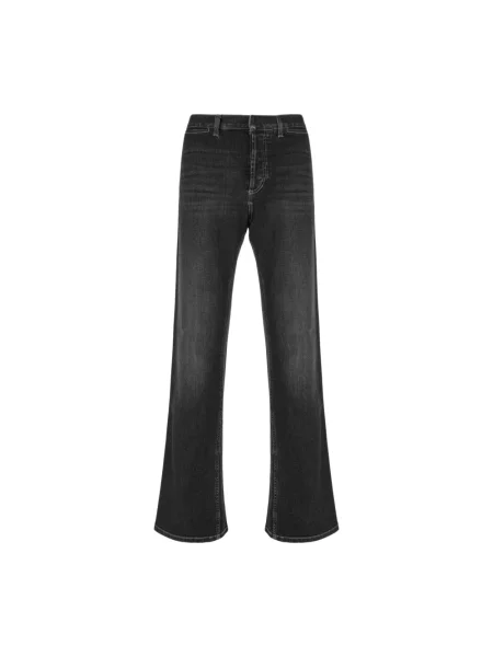 Jeansy Gucci z paskiem czarne