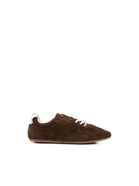 Sneakersy Alohas zamszowe brązowe
