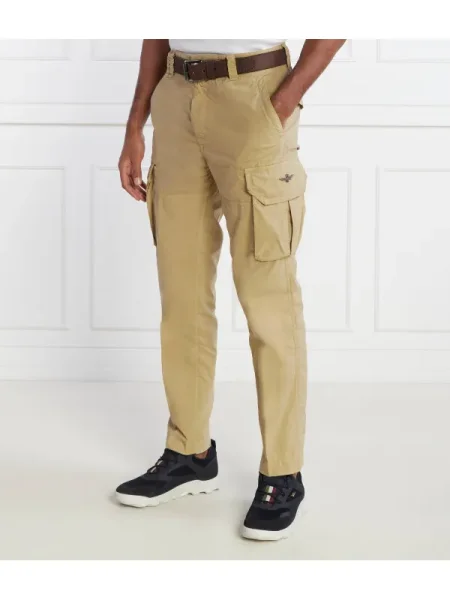 Aeronautica Militare Pantaloni cargo maro