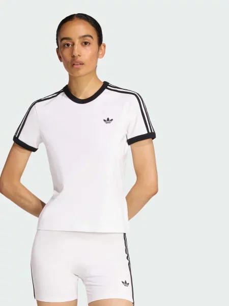 Футболка adidas комбінований верх білий