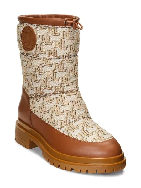 Členkové topánky Lauren Ralph Lauren Coree hnedá