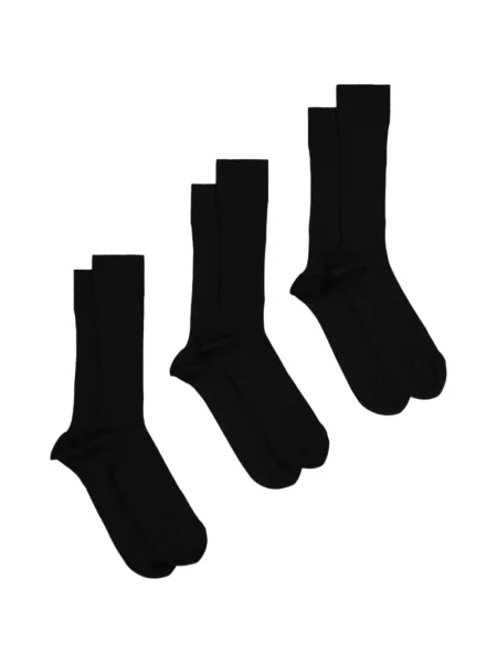 Șosete Nn07 tricotate negru
