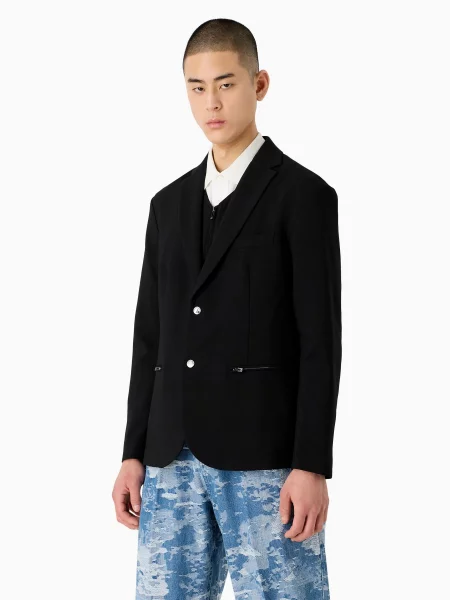 Пиджак Emporio Armani черный