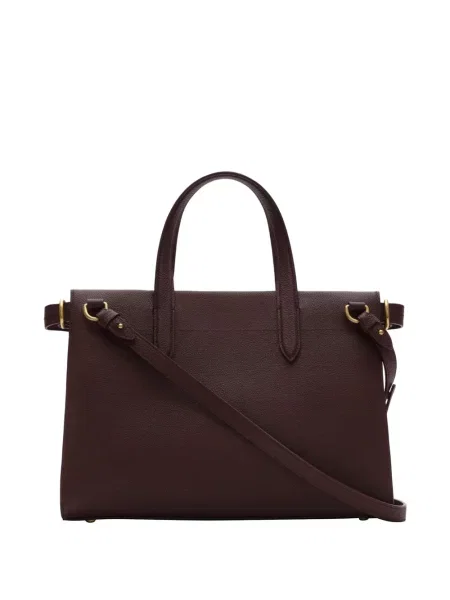 Καρό τσάντα shopper Burberry καφέ
