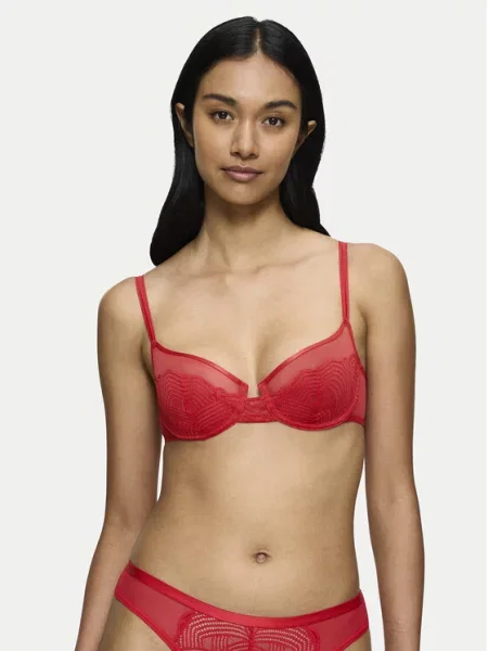 Triumph Liemenėlė su lankeliais Delightful Spotlight raudona
