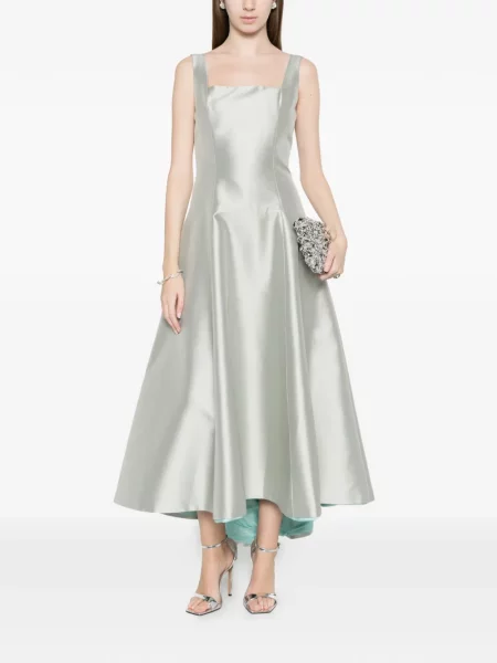 Rochie midi Fely Campo până la genunchi de costum verde