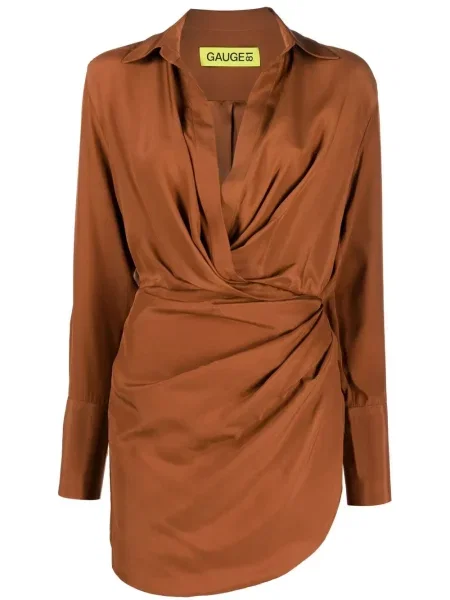 Rochie mini Gauge81 asimetrică