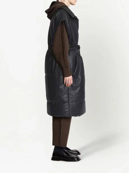 Кожаный елек Proenza Schouler White Label бяло