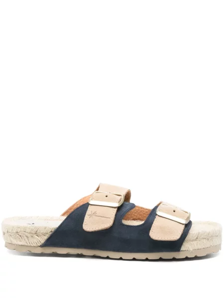 Papuci Manebi din piele de căprioară