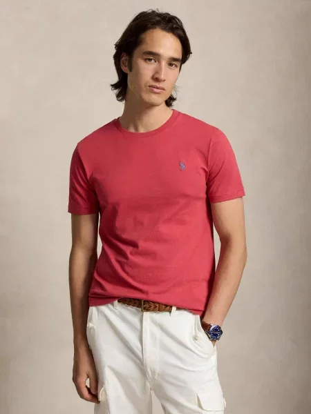 POLO RALPH LAUREN Tricou | Custom slim fit roșu