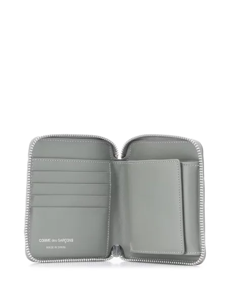 Portfel Comme Des Garçons Wallet w grochy szary