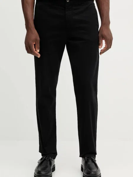United Colors of Benetton pantaloni bărbați drepți negru