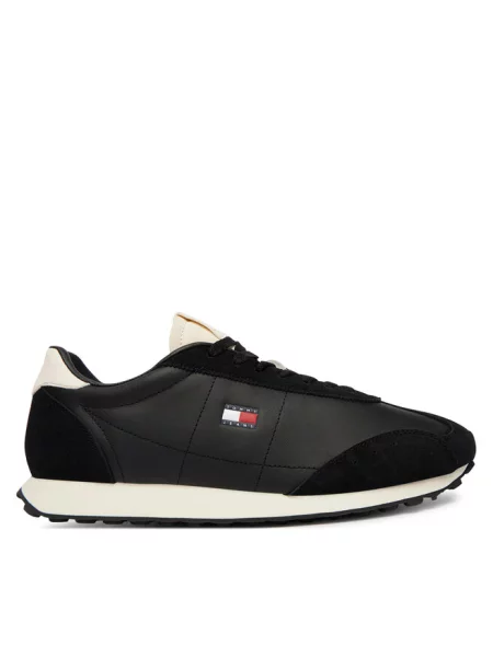 Sneakersy Tommy Jeans czarne