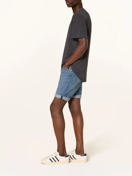 Replay Szorty Jeansowe blau niebieskie