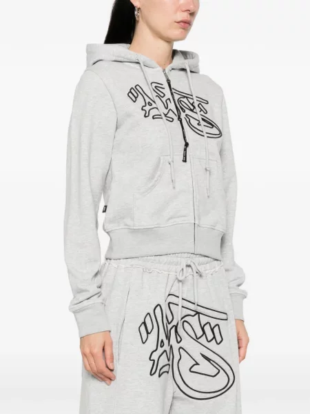 Hanorac cu glugă Alis gri