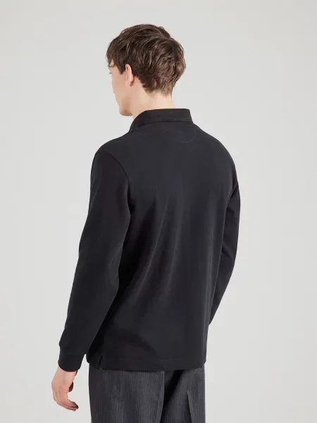 La Martina Tricou negru alb