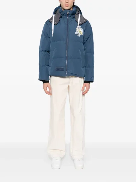 Geacă Aape By A Bathing Ape cu broderie albastru