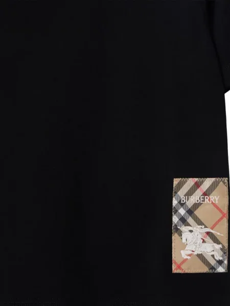 Koszulka dziecięca Burberry czarna