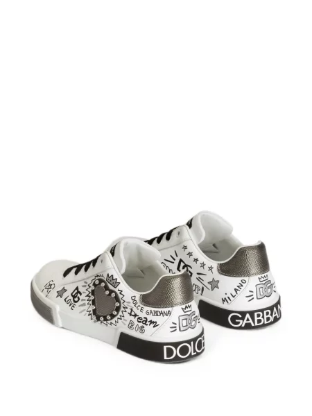 Sneakersy dziecięce Dolce And Gabbana białe