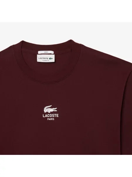 Lacoste футболка унісекс Classic fit коричнева