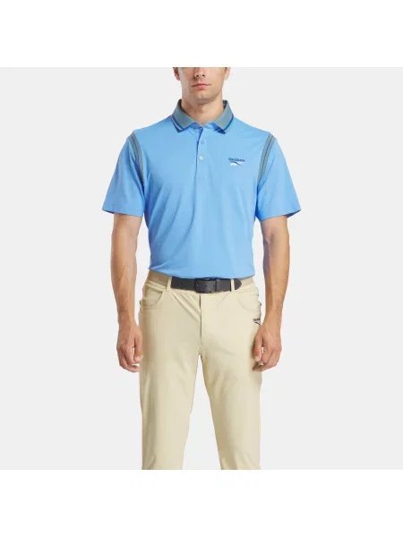 Reebok koszulka polo Varsityunisex PERI BLUE Size: S niebieska