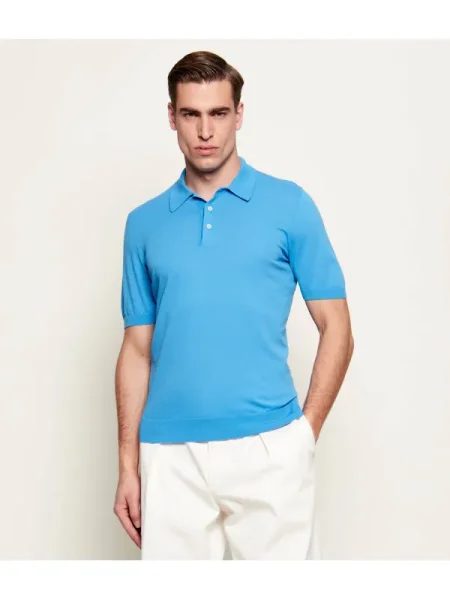 Gran Sasso Tenisz póló kék