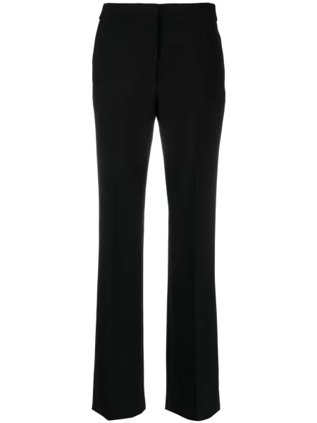 Pantaloni Moschino din crep evazate