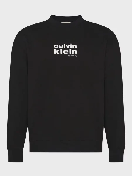 Свитшот Calvin Klein ретро черный