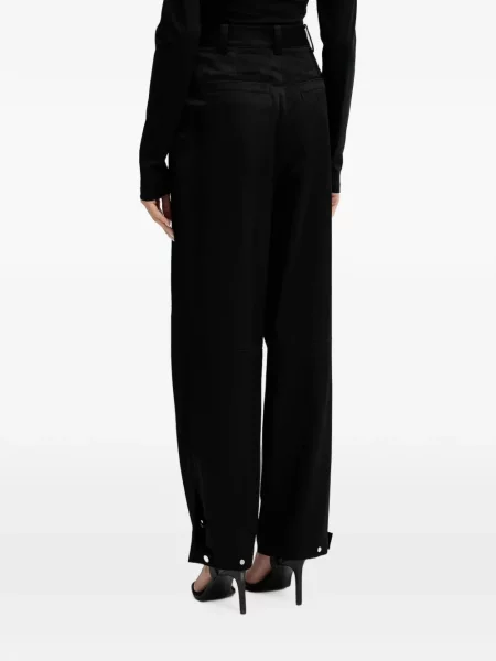 Pantaloni Sisley conici negru
