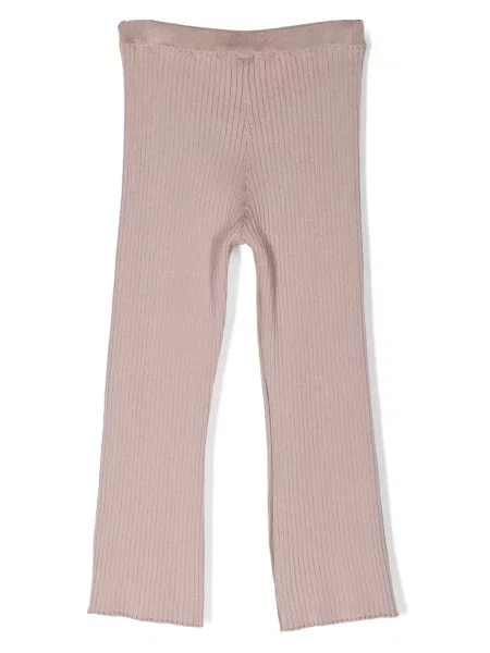 Pantaloni copii Brunello Cucinelli roz