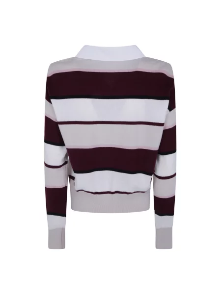 Sweter Mrz z dekoltem w serek