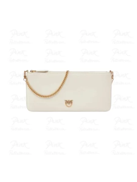 Torebka Pinko bez obcasa biała