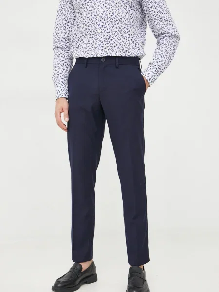 Sisley pantaloni barbati marin mulata albastru