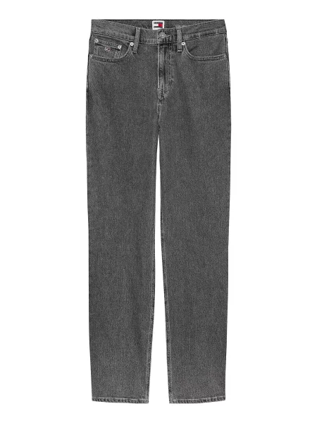 Tommy Jeans Džinsai Izzie pilko džinso juoda