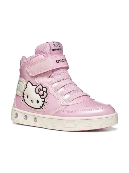 Geox SKYLIN Hello Kitty маратонки за деца розово