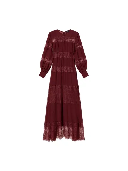 Sukienka maxi Twinset czerwona