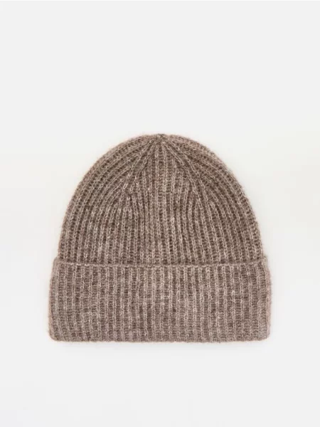 Reserved Căciulă Beanie galben-pal galben