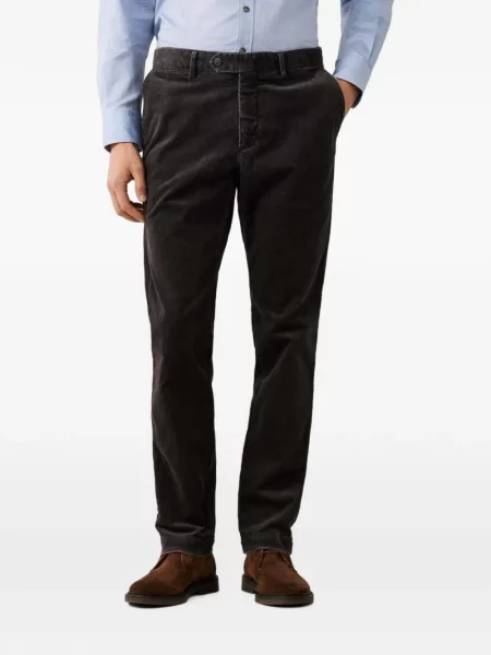 Pantaloni Hackett London de catifea cord gri